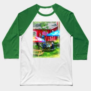 Dining Al Fresco Baseball T-Shirt